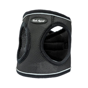 Bark Appeal Step-In Mesh Harness Black