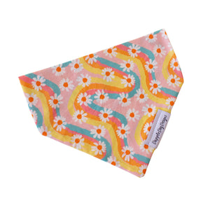 Dapple Dog Groovy Daisies Over-the-Collar Bandana