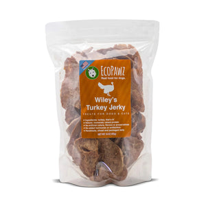 EcoPawz Wiley's Turkey Jerky 8oz
