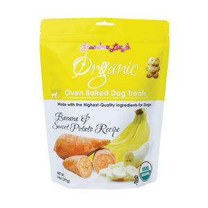Grandma Lucy's Baked Organic Banana & Sweet Potato Treats 14oz