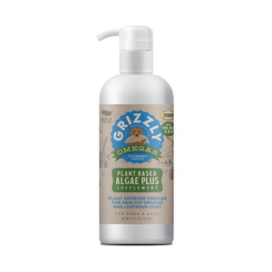 Grizzly Omegas Algae Plus Supplement Oil