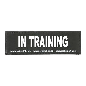 Julius-K9 Harness Velcro Patch - In Training