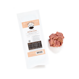 Oma's Pride Ground Quail Meat & Frames 2lb