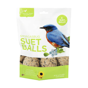Pacific Bird Smorgasbug Suet Balls (6pk)