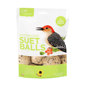Pacific Bird Woodpecker Suet Balls (6pk)