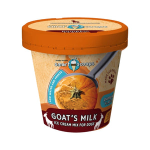 Puppy Scoops Goat's Milk Ice Cream Mix Pumpkin Pint 4.65oz