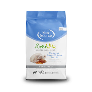 Nutrisource PureVita Turkey & Sweet Potato Grain Free Dog Food