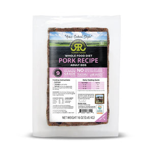 Raised Right Original Pork Adult Dog Recipe