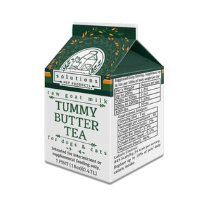 Solutions Tummy Butter Tea Raw Goat Milk