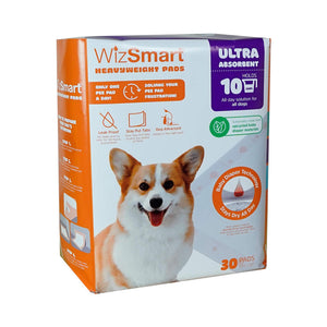 WizSmart Heavyweight Ultra Absorbent Training Pee Pads (30 Count)