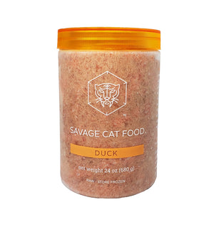 Savage Cat Raw Duck