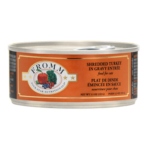 Fromm Shredded Turkey in Gravy Entree Can 5.5oz